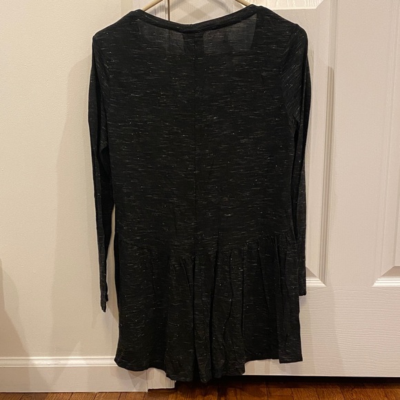 Dolan Charcoal Long Sleeve Women's Tee - Picture 2 of 5